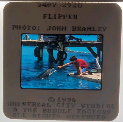 Flipper orig 35mm diapositiva - flipper,