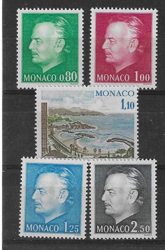 Monaco 1079 à 1083 - ,