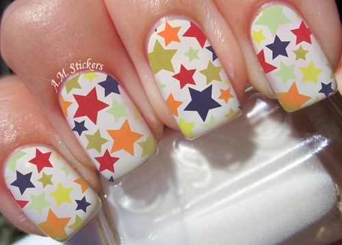 Adesivi nail art stelle - adesivi,
